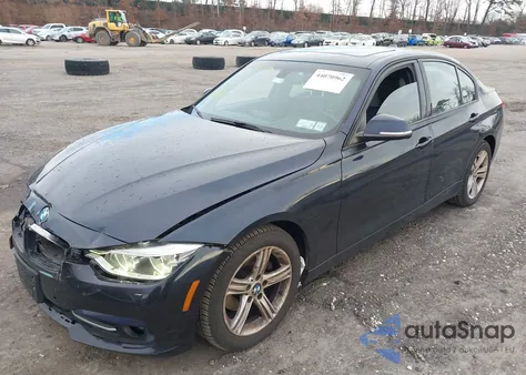 2016 BMW 328I xDrive из США, поврежденный, VIN WBA8E3C50GP974606